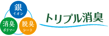 トリプル消臭